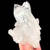 Clear Quartz crystal cluster from Brazil