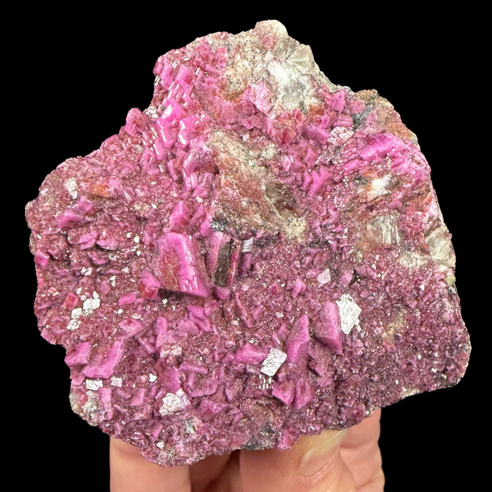 Pink Cobalto Calcite mineral specimen