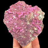 Pink Cobaltoan Calcite crystal specimen