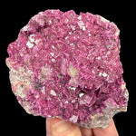 Pink Cobalt-bearing Calcite crystals