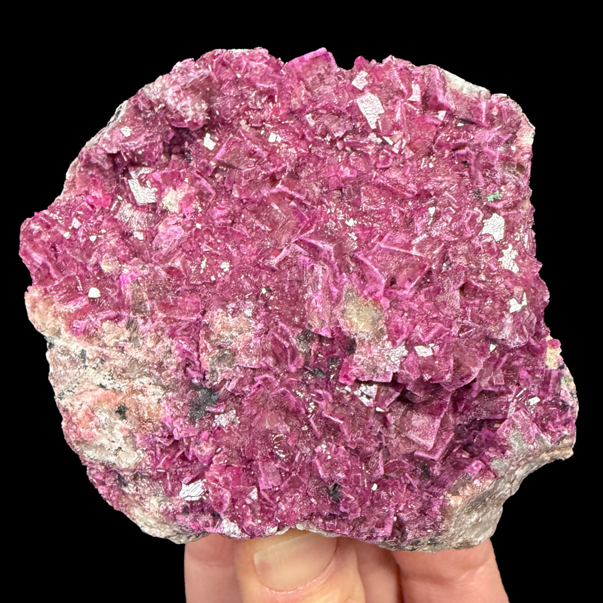 Pink Cobaltoan Calcite Mineral Specimen