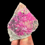 Pink Cobalt-bearing Calcite crystals