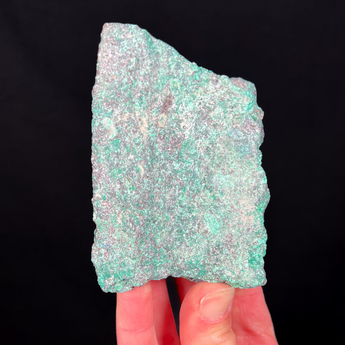Malachite Replaced Sandstone Matrix