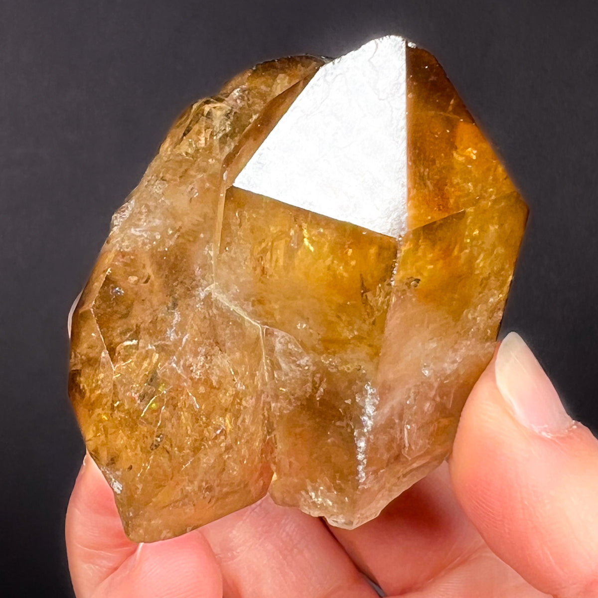 Citrine Crystal with Double Termination