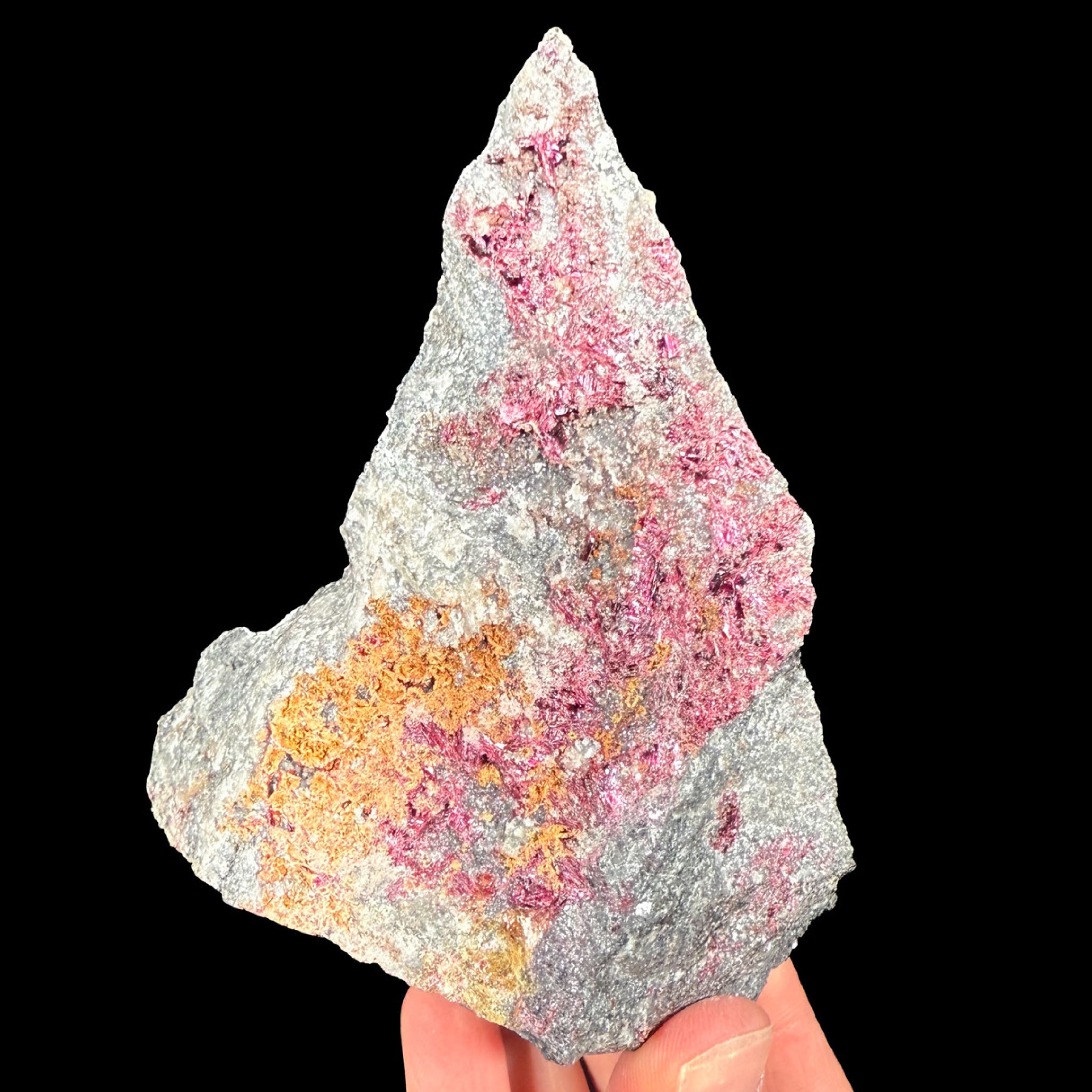 Back side of specimen