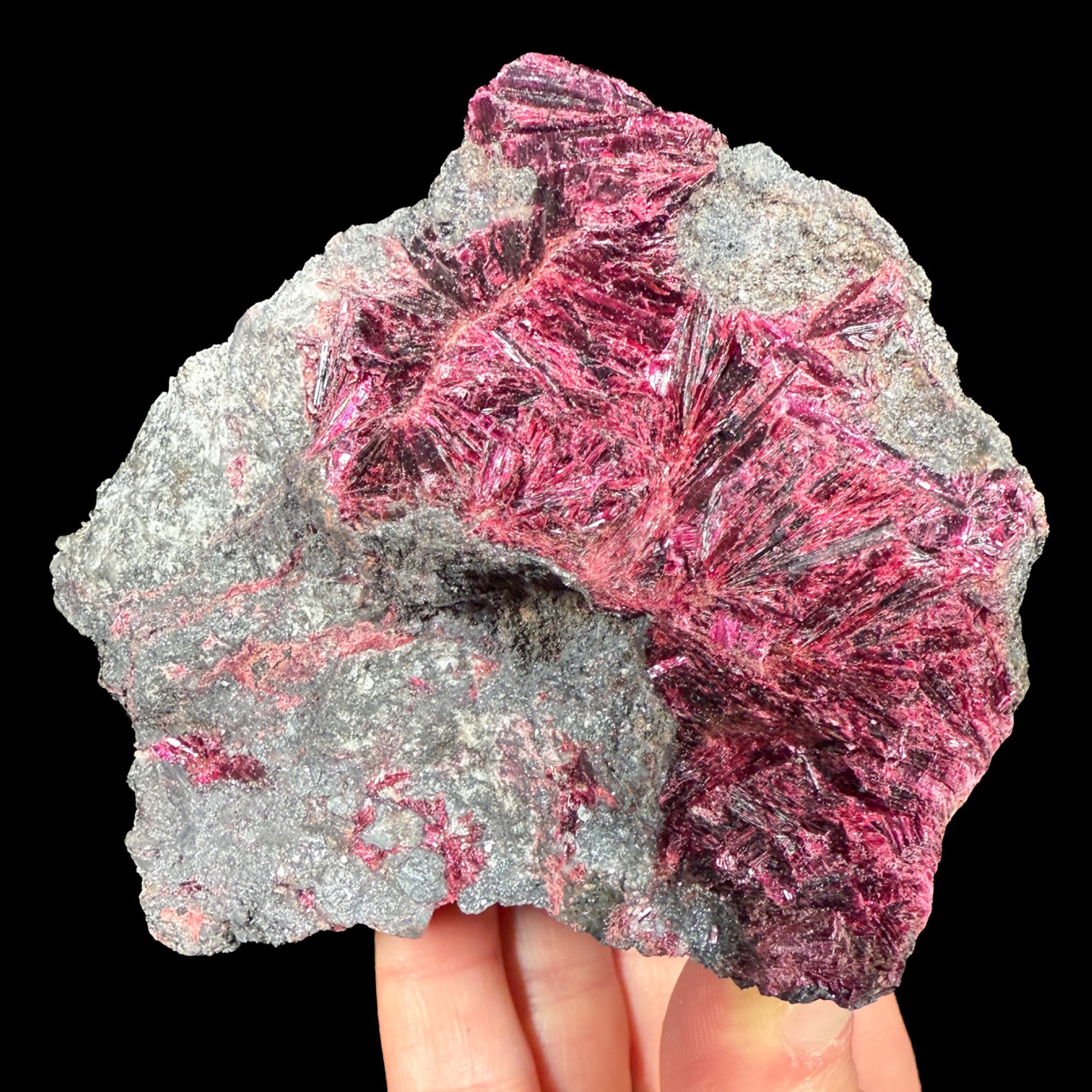Erythrite mineral specimen from Morocco