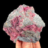 Back side of Erythrite mineral specimen