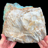 Extra Large Chrysocolla with Quartz