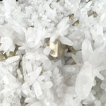Close up of Pyrite with Quartz crystals from Peru