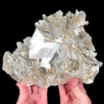 Reverse side of Star Muscovite mica mineral specimen