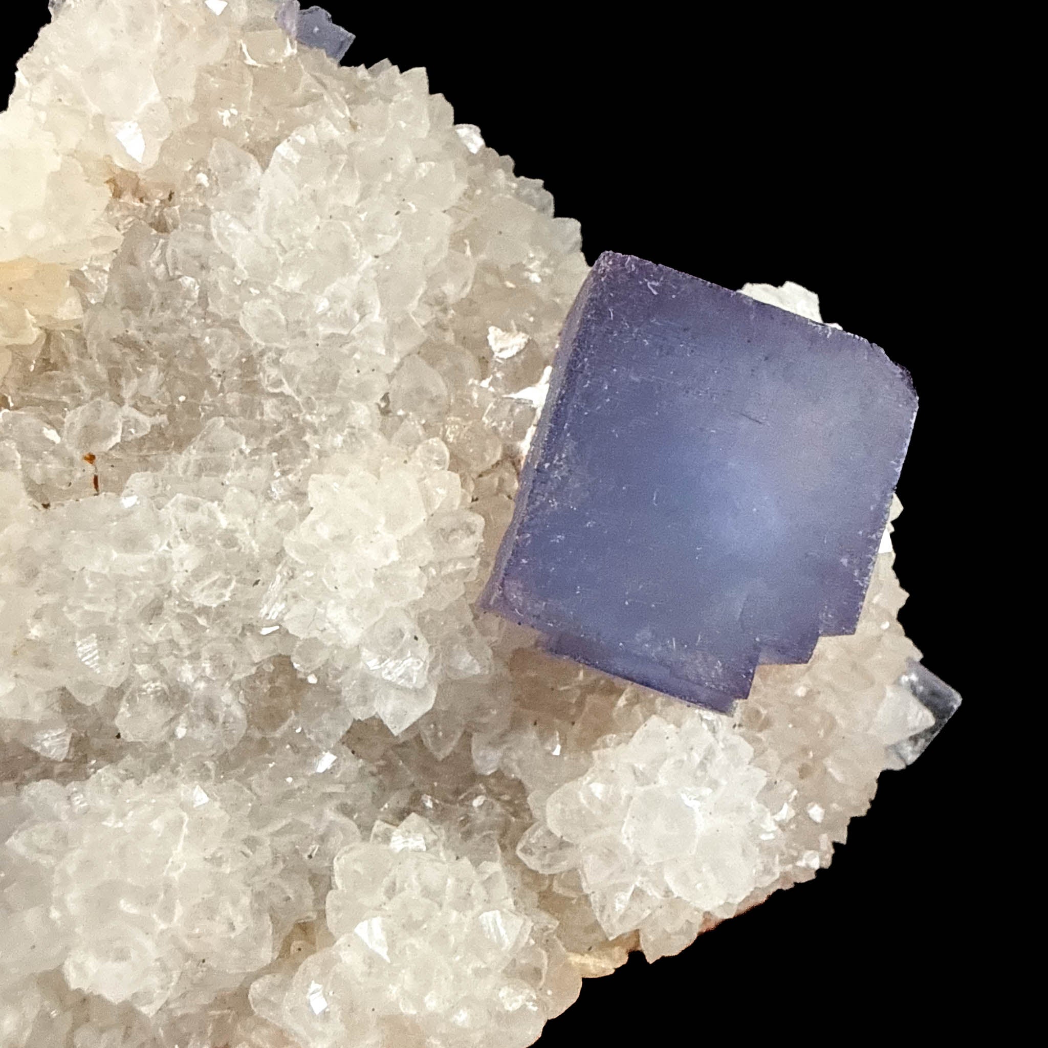 Close up of Fluorite crystal from Blanchard Mine