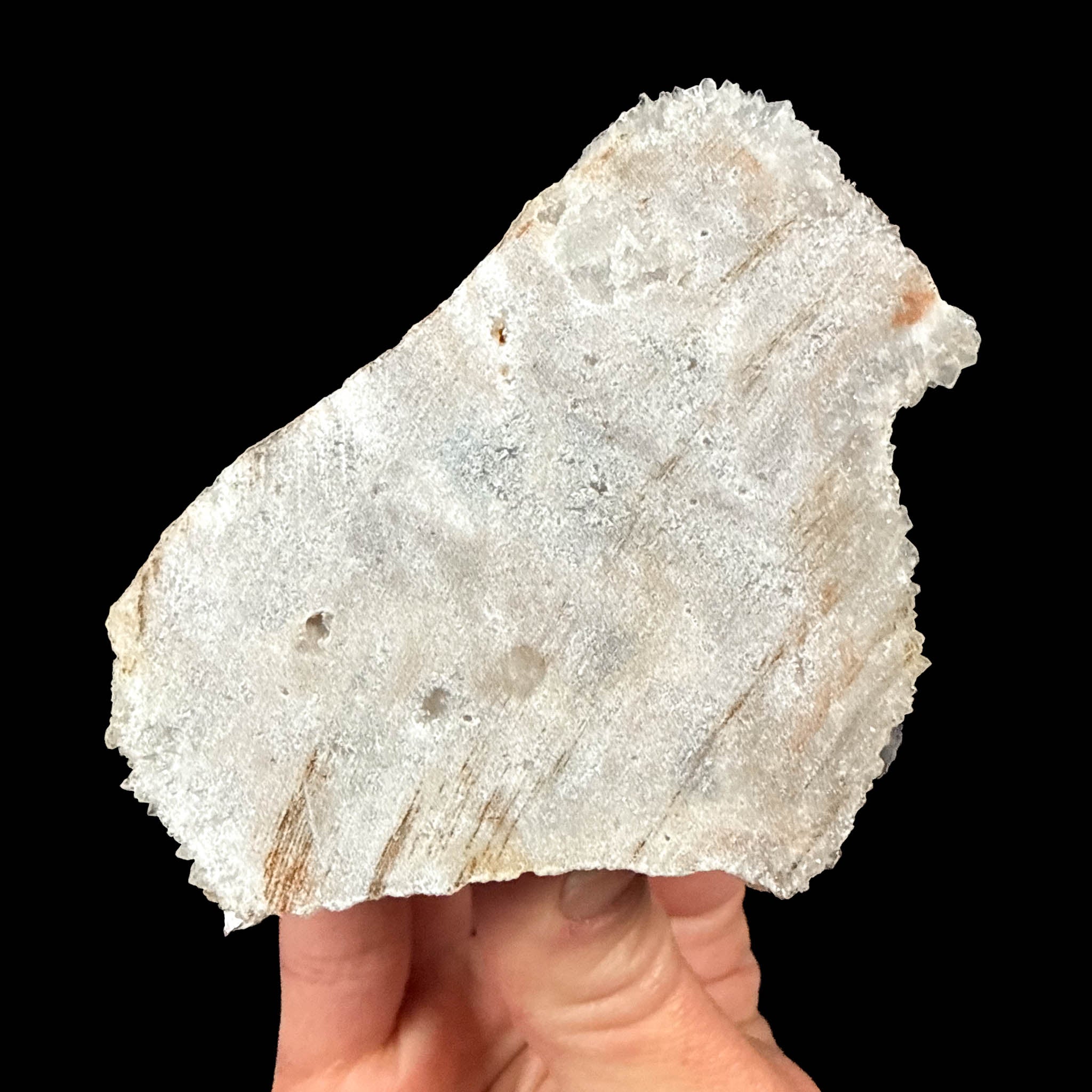 Back side of specimen