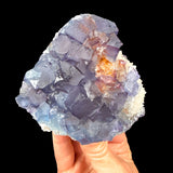 Purple fluorite cubes Blanchard Mine, New Mexico