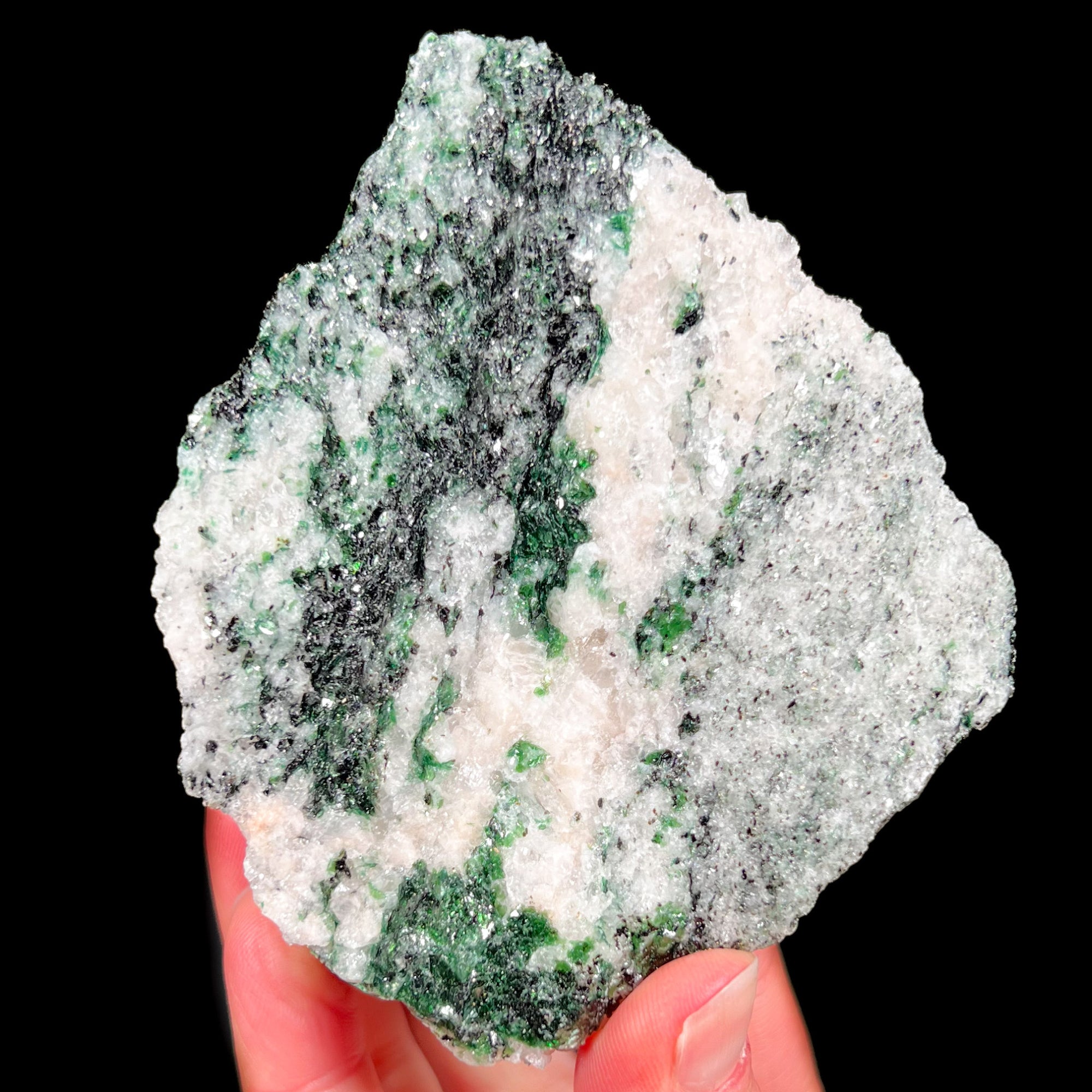 Fuchsite - Green Chromium Mica from Norway