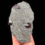 Red Almandine Garnet Crystals - Wrangell Island, Alaska