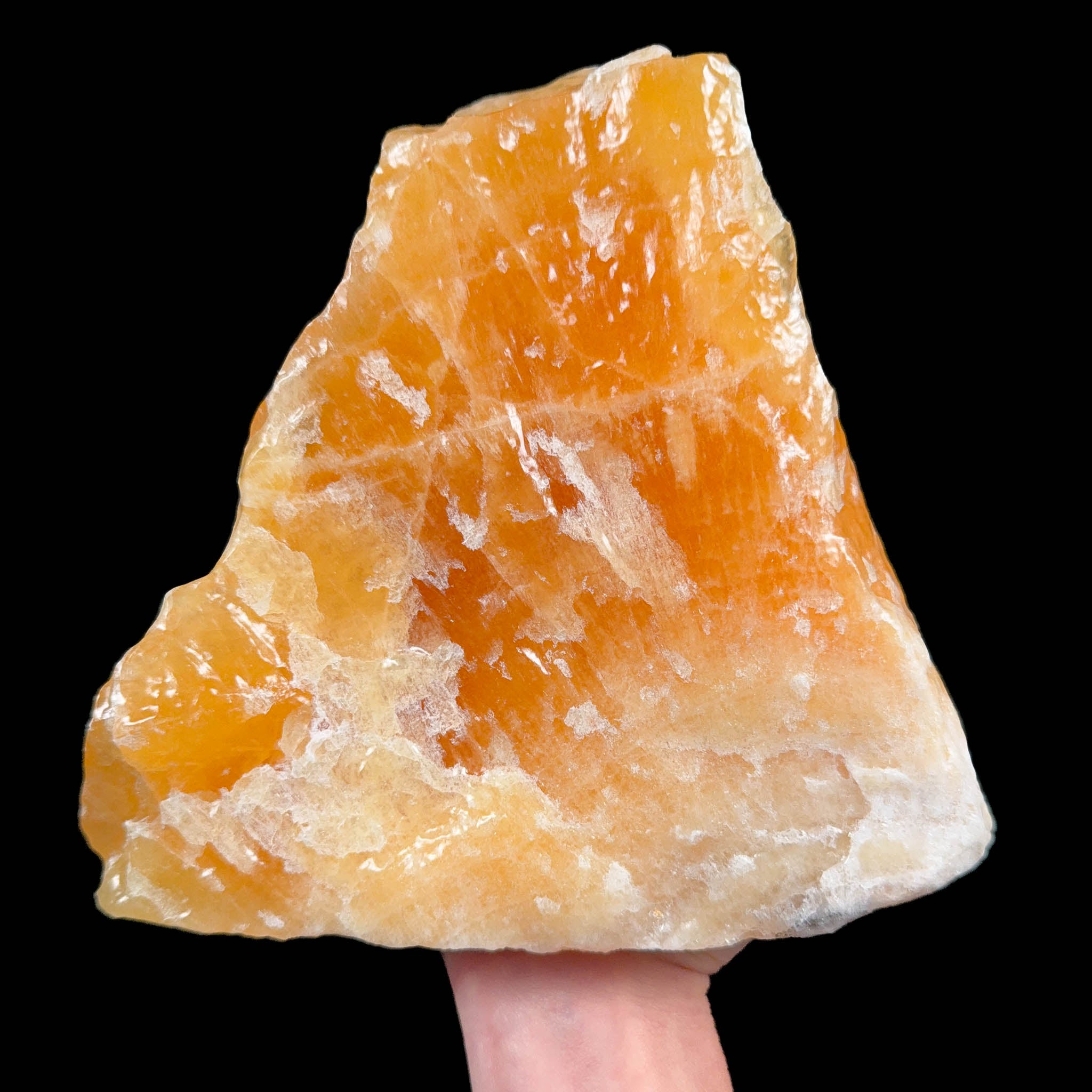 Golden Yellow and Orange Calcite from Mexico