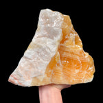 Yellow and white calcite with aragonite from Mexico