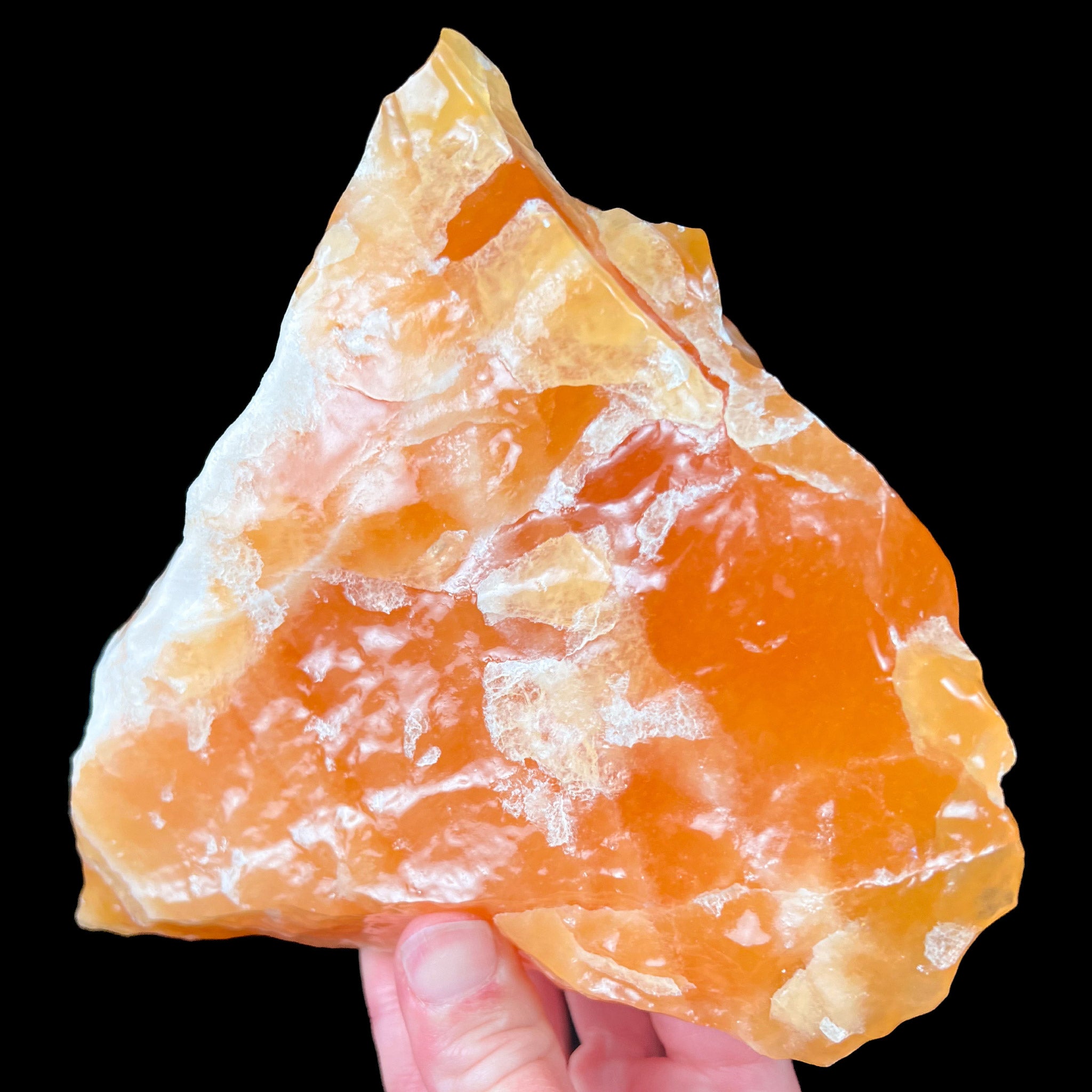 Honeycomb, Golden Calcite Crystal Specimen from Mexico For Sale