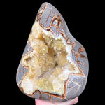 Yellow Calcite Geode from Utah