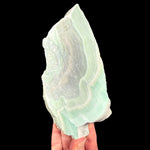 Unpolished back side of specimen