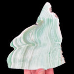 Green Aragonite Stone Slab from Spain