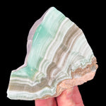 Green Aragonite Slab from Spain