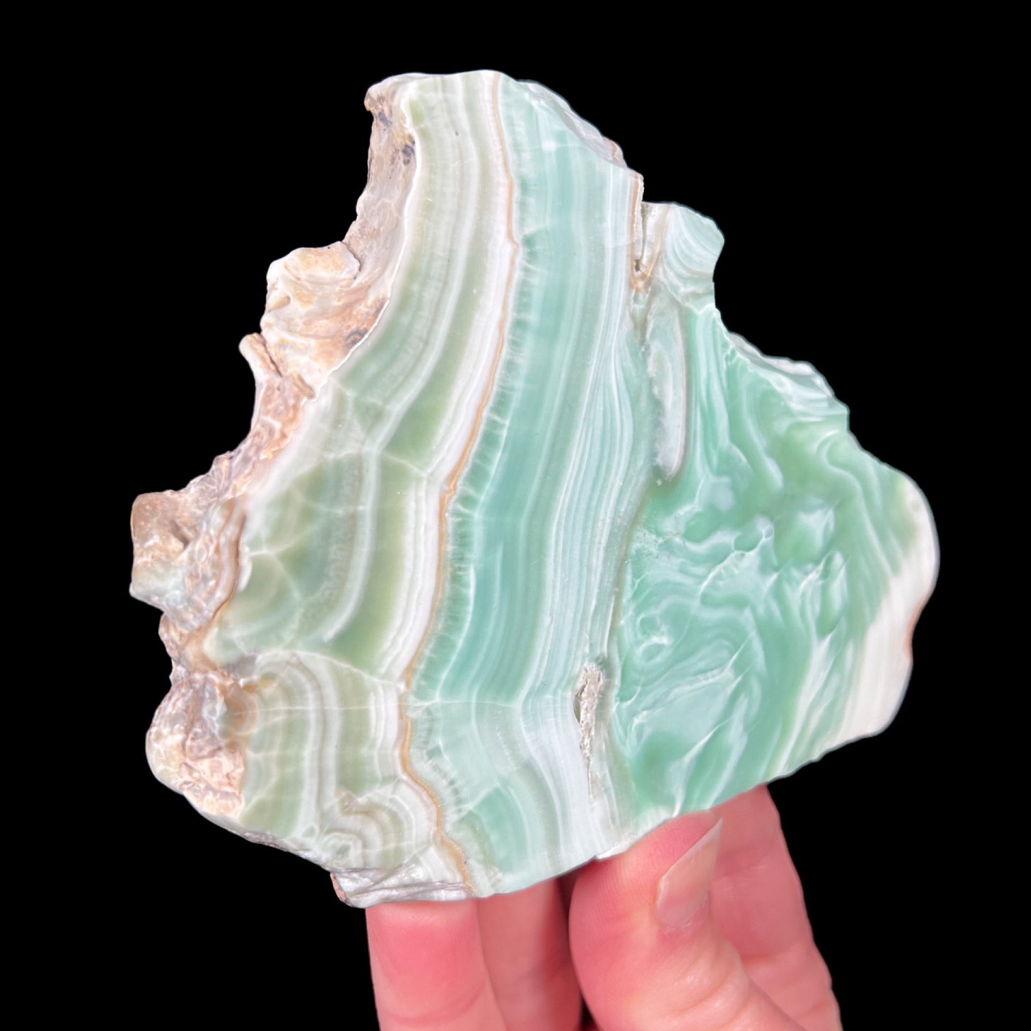 Green Aragonite Spain