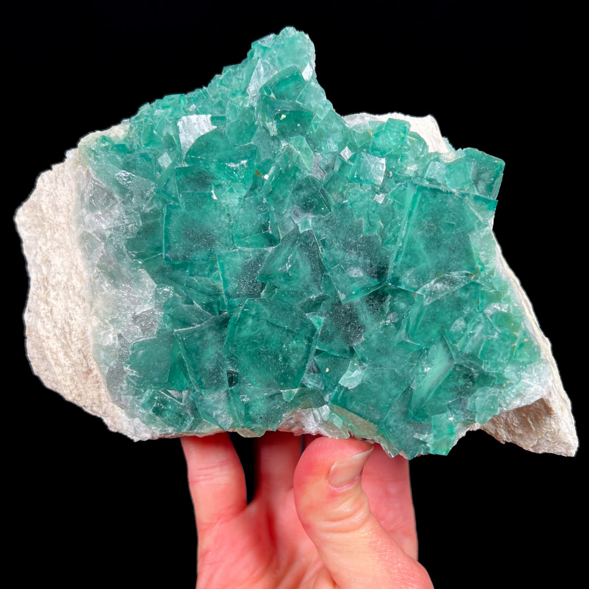 Green Fluorite Mineral Specimen from Madagascar