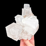 Large white Halite mineral specimen
