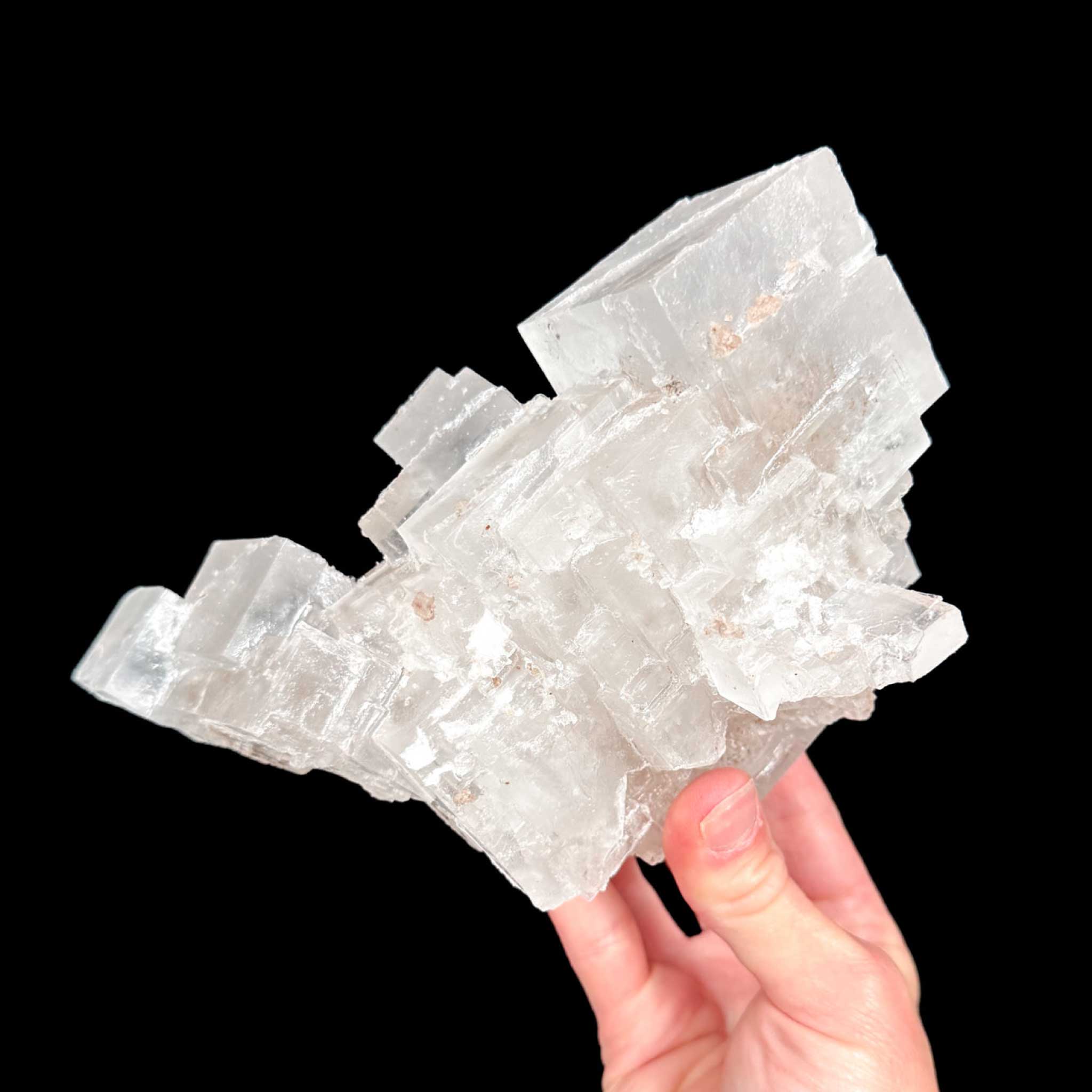 Back side of Halite specimen