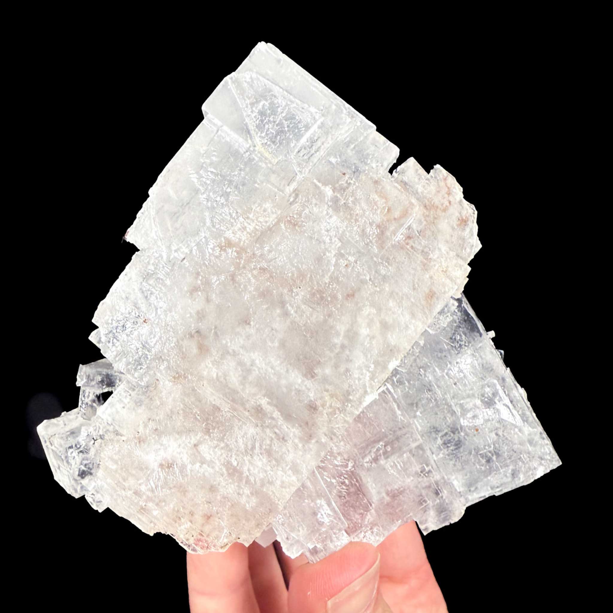 Back side of Halite specimen