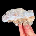 Clear bubbly Hyalite Opal mineral specimen