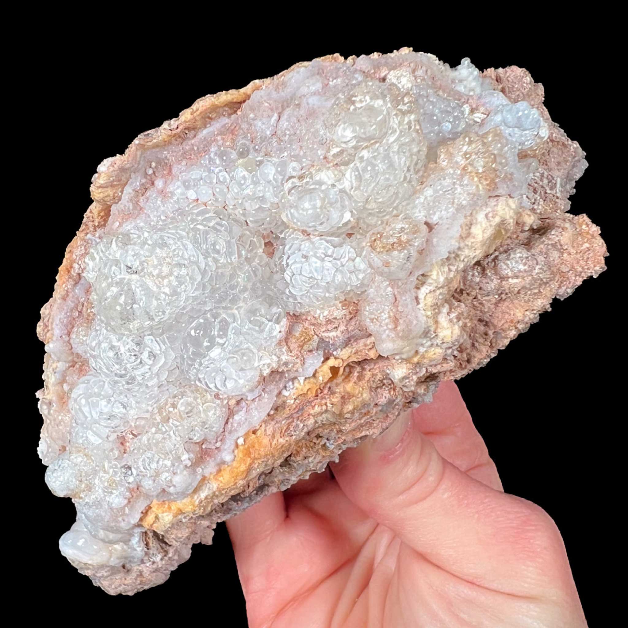 Hyalite Opal rock specimen from Mexico