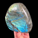 Labradorite polished stone specimen from Madagascar