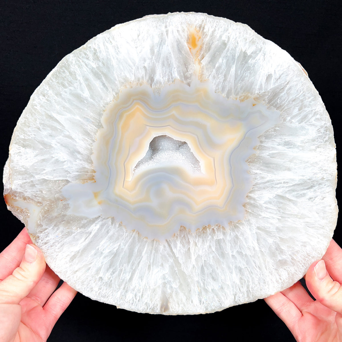 Large Agate Geode Slab from Brazil