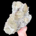 Large Calcite and Quartz Mineral Specimen