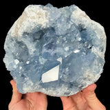 Large blue Celestite Geode