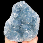 Large Blue Crystal Geode of Celestite