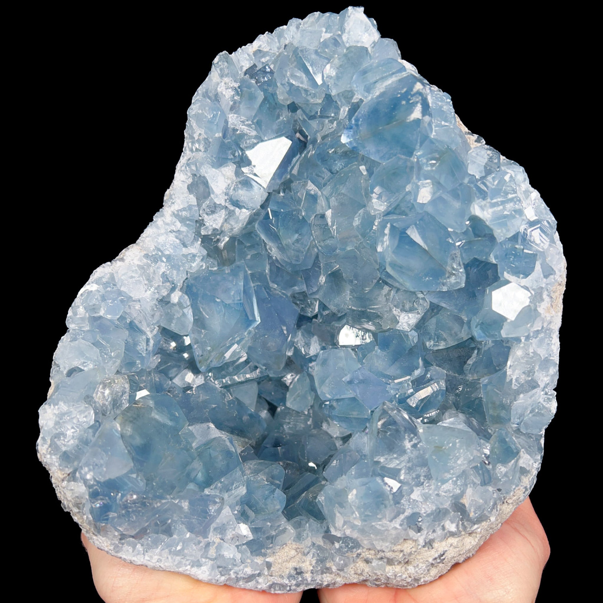 Large Celestite Geode from Madagascar