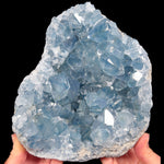 Blue Celestite Geode Mineral Specimen