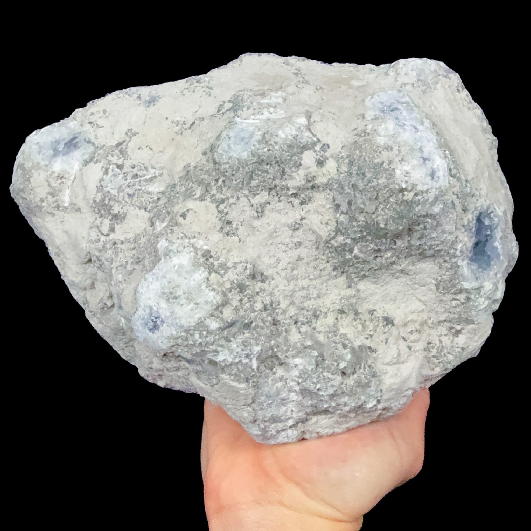 Exterior of Celestite Geode