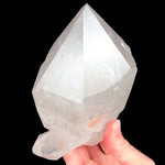 Large Clear Quartz Crystal Point from Brazil