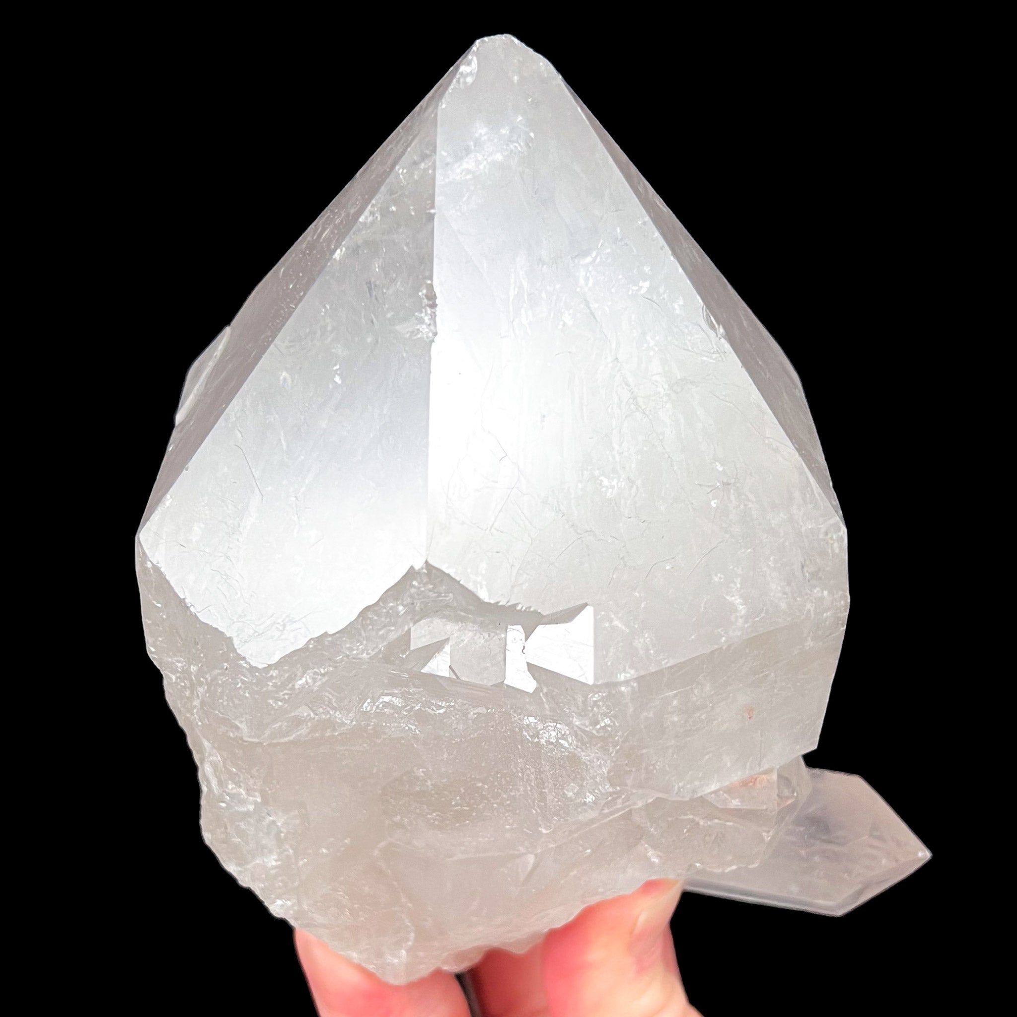 Natural Unpolished Clear Quartz Crystal Point