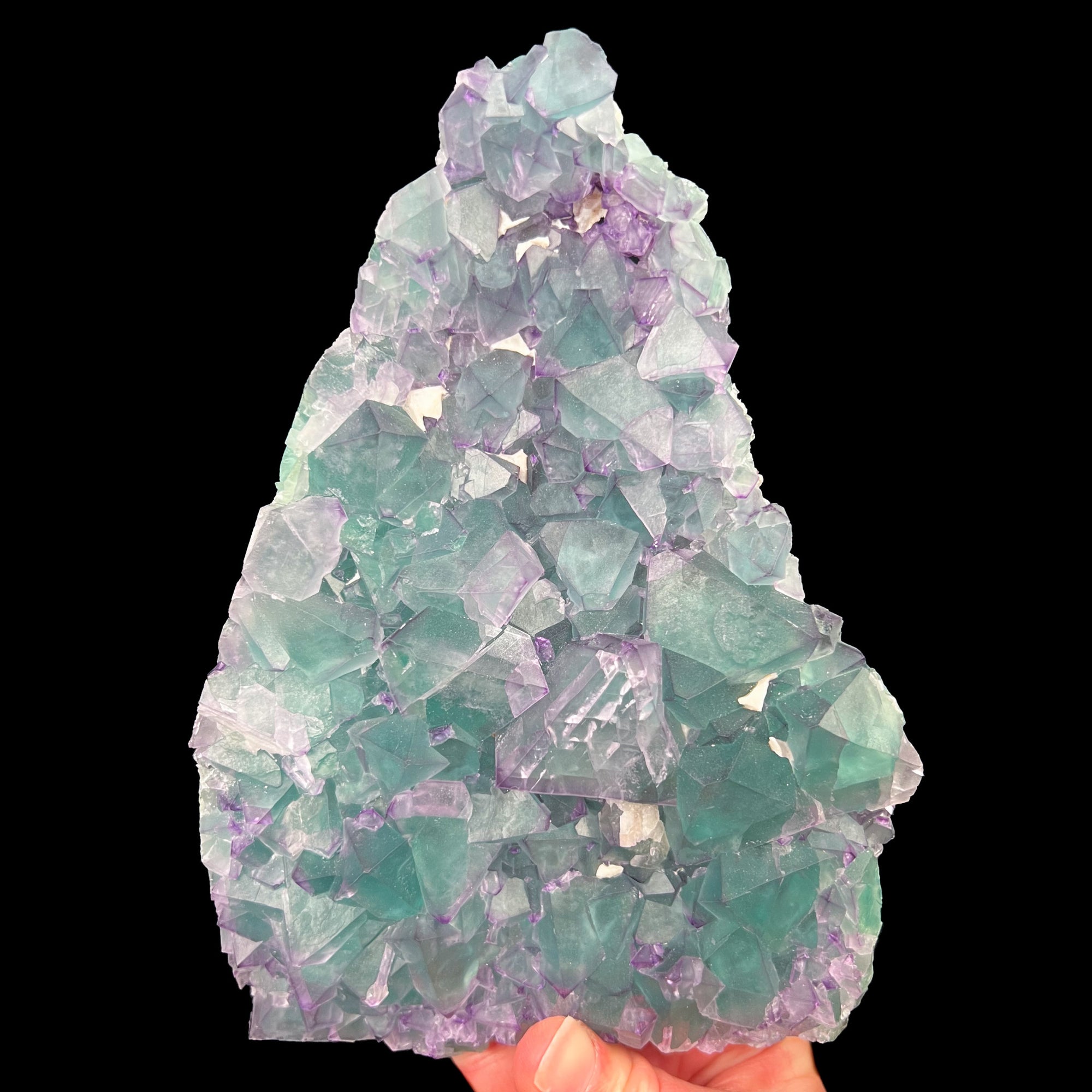 Large Fluorite Octahedron Crystal Specimen