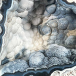 Chalcedony Crystals Inside Fossilized Coral