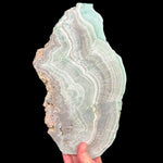 Back Side of Green Aragonite Stone Slab (unpolished)