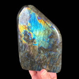 Rainbow colored Labradorite Polished Stone