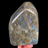 Reverse side of Labradorite polished stone