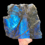 Blue flash Labradorite stone from Madagascar