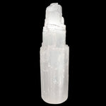 Large White Crystal Selenite Lamp